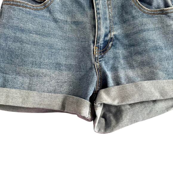 Forever 21 Shorts Womens Size 25 High Waisted Stretchy Jorts Summer Classic Fun - Picture 3 of 7